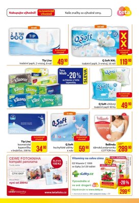 akční leták Teta drogerie 8.2.2018-17.2.2018
