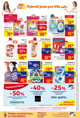 akční leták Teta drogerie 8.2.2018-17.2.2018