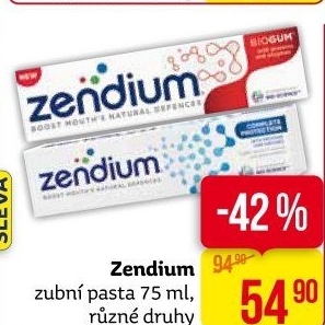 Pasta na zuby Zendium