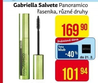 Řasenka Panoramico Gabriella Salvete