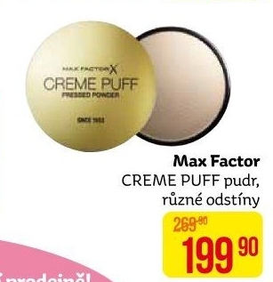 Pudr Creme Puff Max Factor