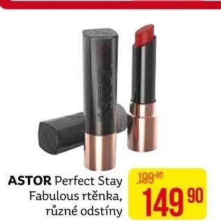Dlouhotrvající rtěnka Perfect Stay Fabulous Astor
