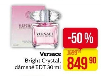 Toaletní voda dámská Bright Crystal Versace
