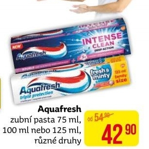 Pasta na zuby Aquafresh