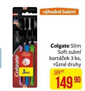 Kartáček na zuby Slim Soft Colgate