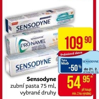Pasta na zuby Sensodyne