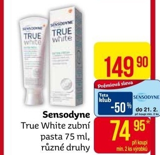 Pasta na zuby True White Sensodyne