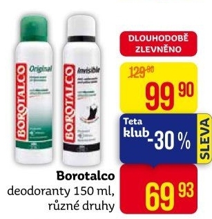 Deodorant sprej Borotalco