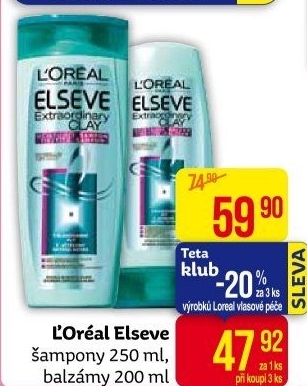 Šampon Elséve L'Oréal