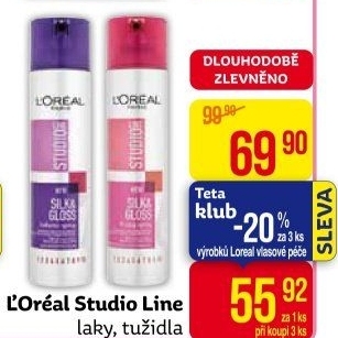 Lak na vlasy Studio Line L'Oréal
