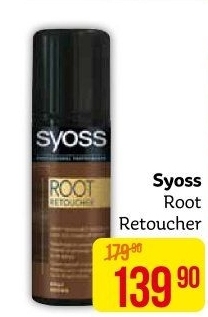 Sprej na odrosty Root Retoucher Syoss
