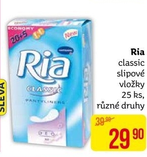 Vložky dámské slipové Ria