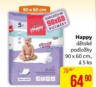 Podložky přebalovací Háppy Bella