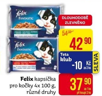 Kapsičky pro kočky Felix Purina