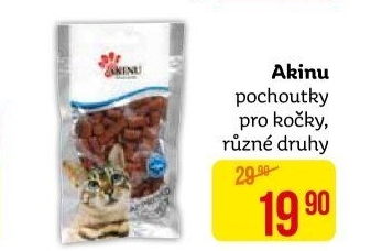 Pamlsky pro kočky Akinu