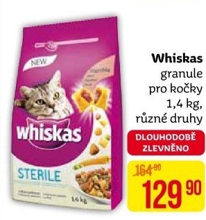Granule pro kočky Whiskas