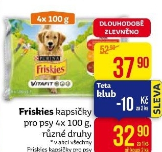 Kapsičky pro psy Friskies