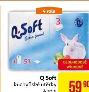 Utěrky kuchyňské Q Soft