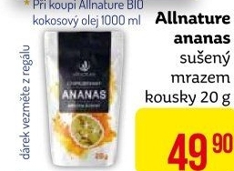 Ananas sušený mrazem Allnature