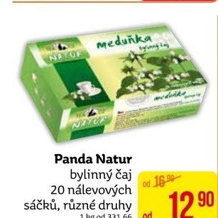 Čaj bylinný Panda natur