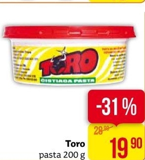 Pasta čisticí Toro