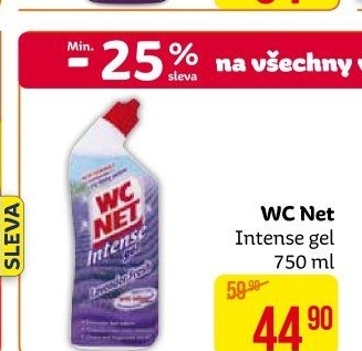 Čistič WC gelový Intense WC Net