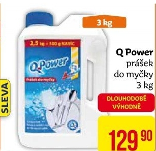 Prášek do myčky Q-Power
