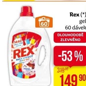 Prací gel Rex
