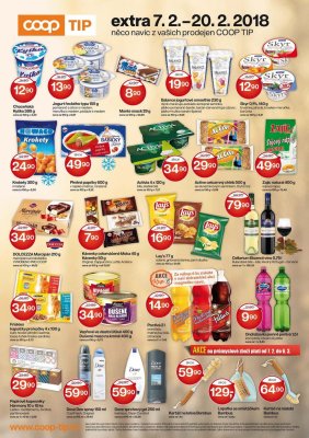 akční leták COOP 7.2.2018-20.2.2018