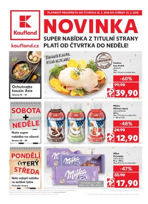 akční leták Kaufland 15.2.2018-21.2.2018