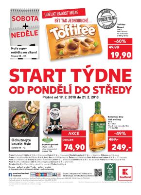 akční leták Kaufland 15.2.2018-21.2.2018