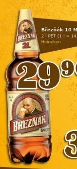 Pivo světlé výčepní 10° Březňák