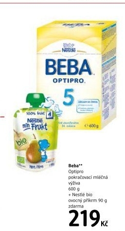Mléčná výživa Beba Optipro Nestlé