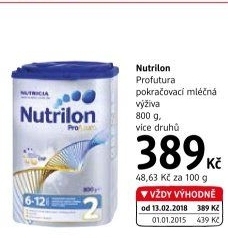Kojenecké mléko Profutura Nutrilon