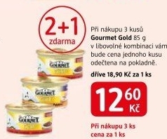 Konzerva pro kočky Gold Gourmet Purina