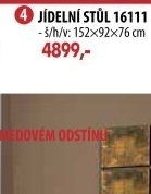 Jídelní stůl CORONA 16111