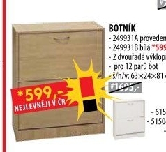 Botník 249931 dub
