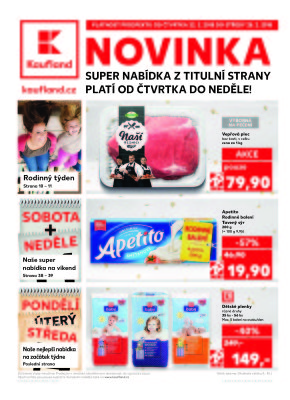 akční leták Kaufland 22.2.2018-28.2.2018