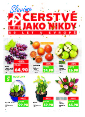 akční leták Kaufland 22.2.2018-28.2.2018