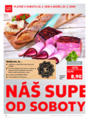 akční leták Kaufland 22.2.2018-28.2.2018