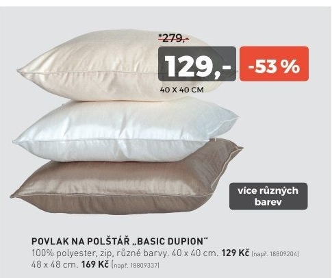 Povlak BASIC DUPION