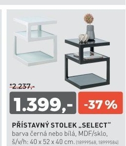 Přístavný stolek SELECT