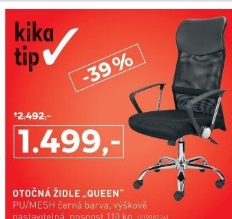 Otočná židle QUEEN
