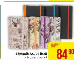 Zápisník A5