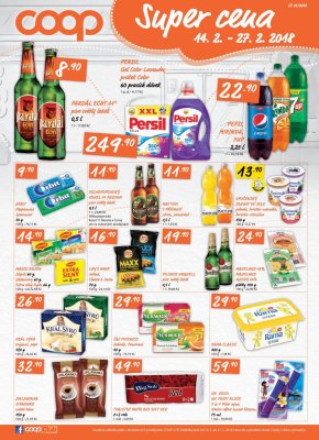 akční leták COOP 21.2.2018-27.2.2018
