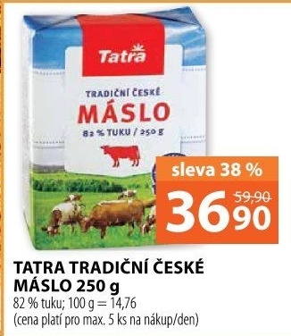 Máslo Tatra