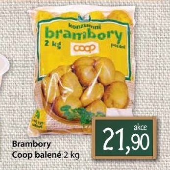 Brambory konzumní Coop