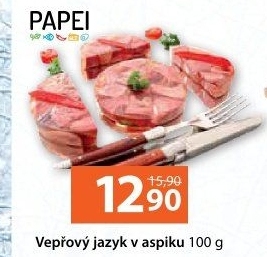 Vepřový jazyk v aspiku Lahůdky Papei