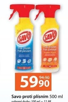 Čistič proti plísním Savo