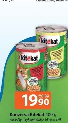 Konzerva pro kočky Kitekat